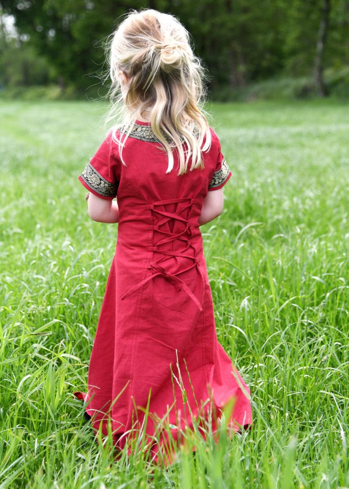 Robe médiévale Eléonore pour enfant 4