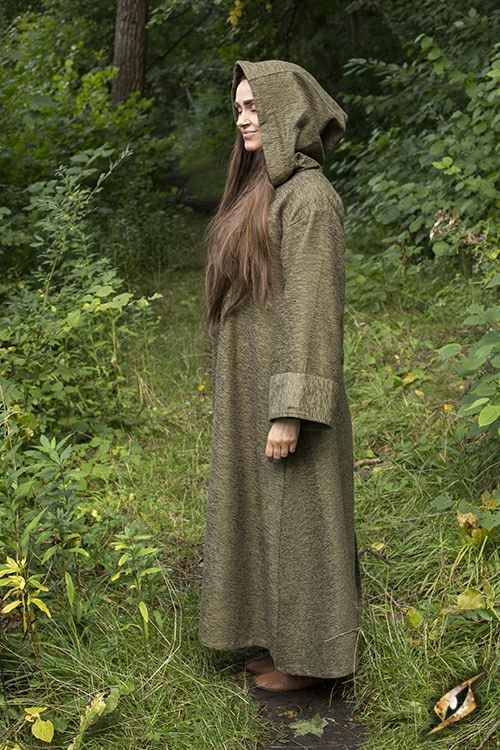 Grand manteau à capuche vert XL/XXL 4