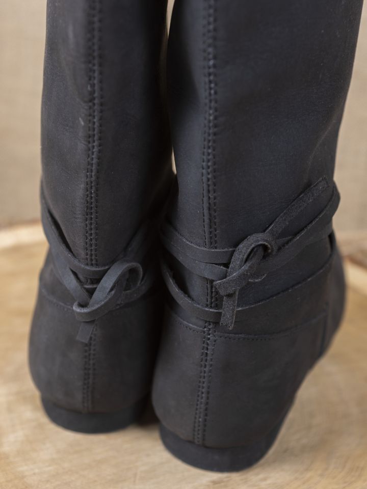 Bottes Viking Ole en nubuck noir 47 4