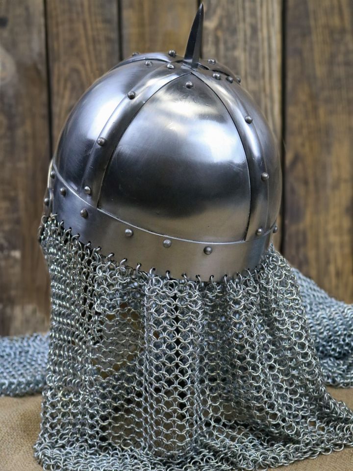 Casque Viking Gjermundbu avec extension de mailles 4