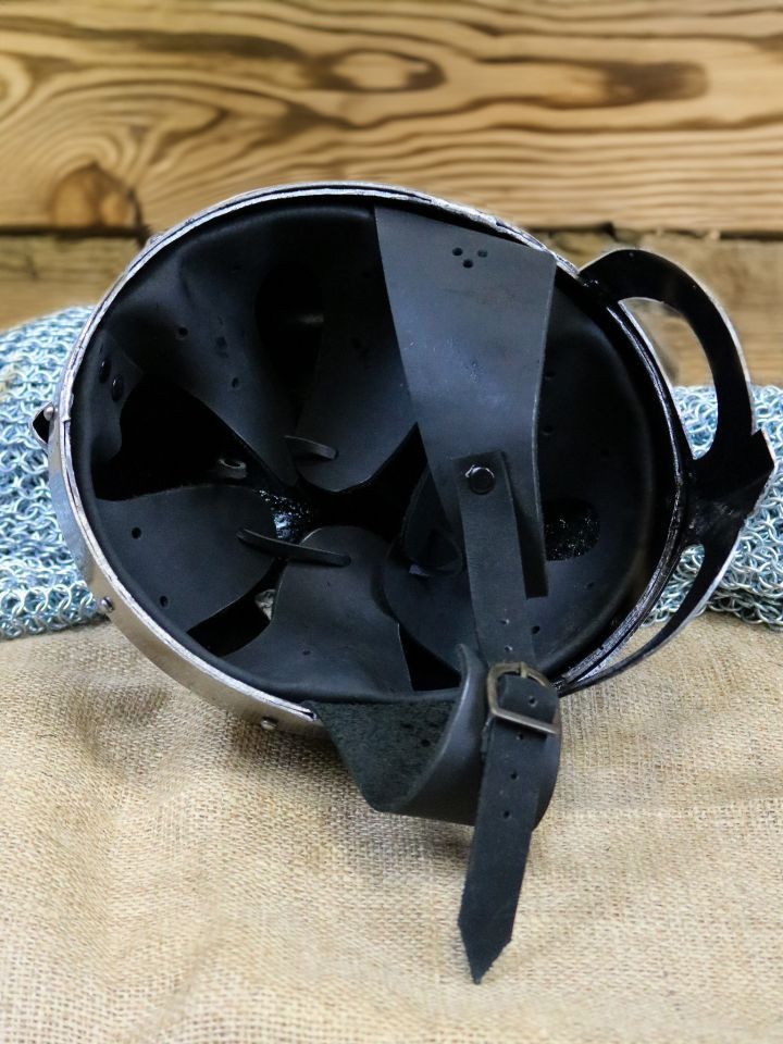 Casque Viking de combat à lunettes M 61,5 cm 4