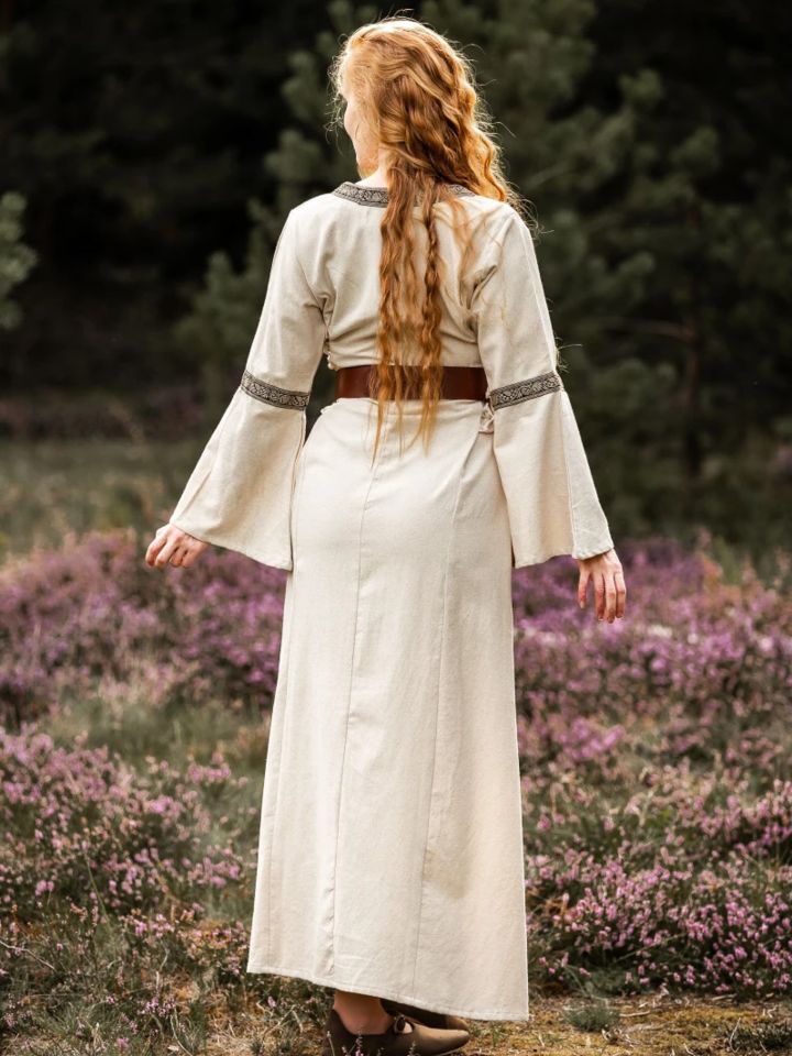 Robe Clarisse en blanc XXL 4