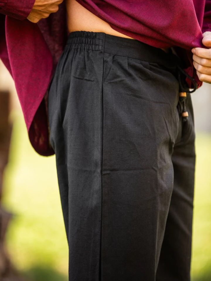 Pantalon médiéval en noir M 4