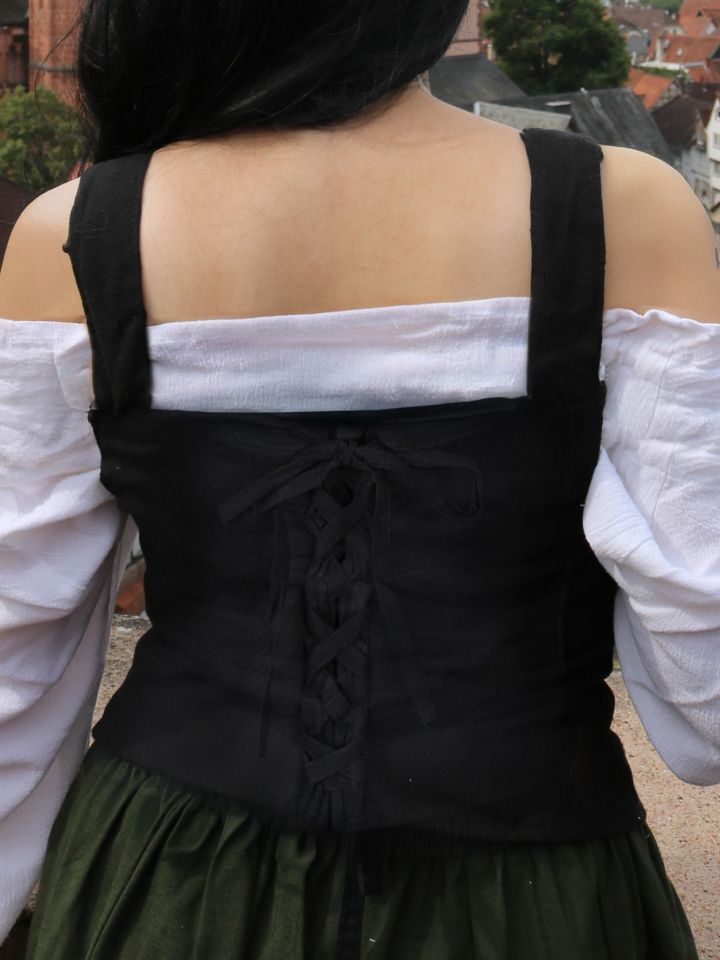 Corset en coton lacé 4