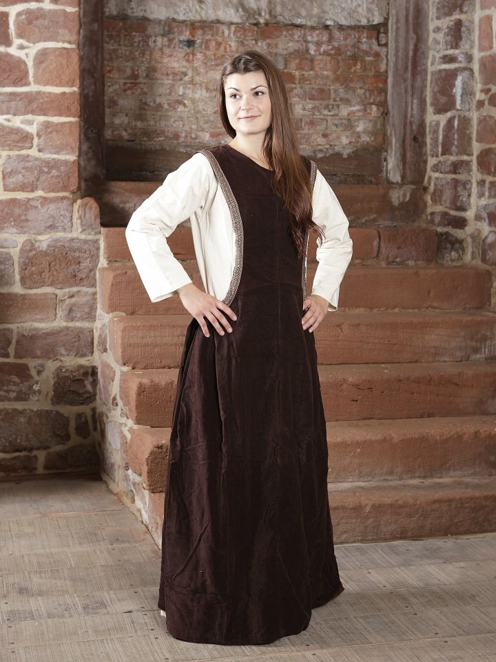 Bliaut en marron 4