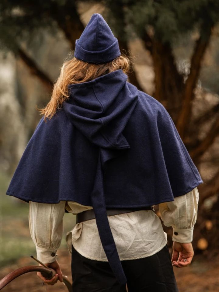 Chapeau de Robin des Bois en bleu 4