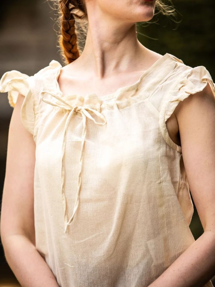 Corsage d'été écru 4