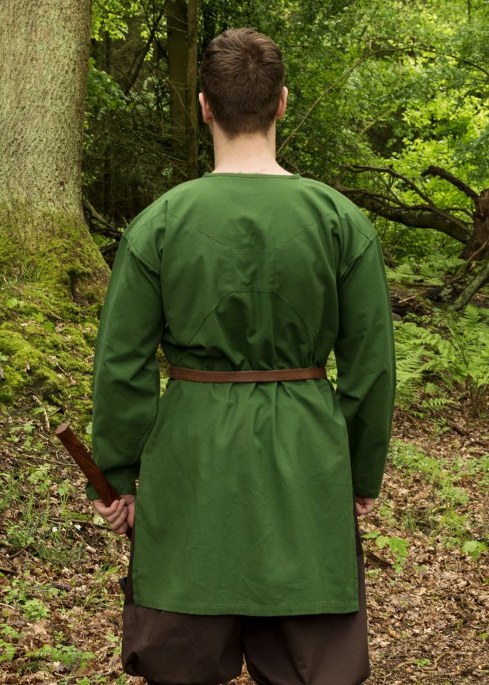 Reproduction Tunique Viking Viborg, en vert L 4