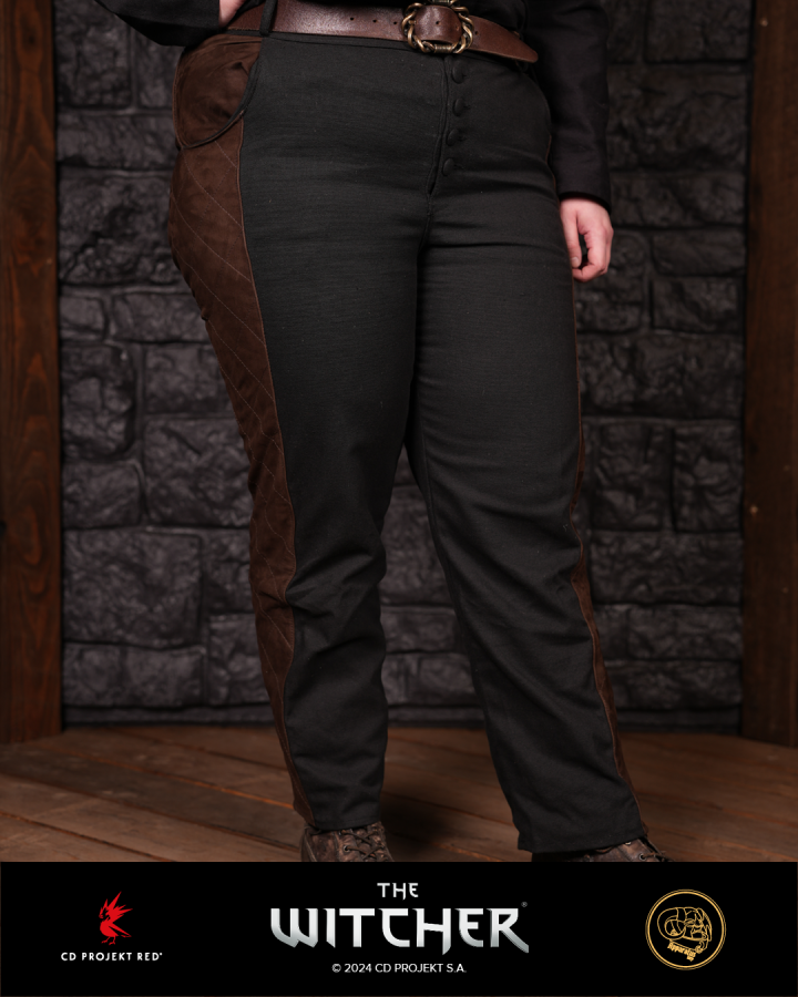 Pantalon Geralt - matelassé noir 4