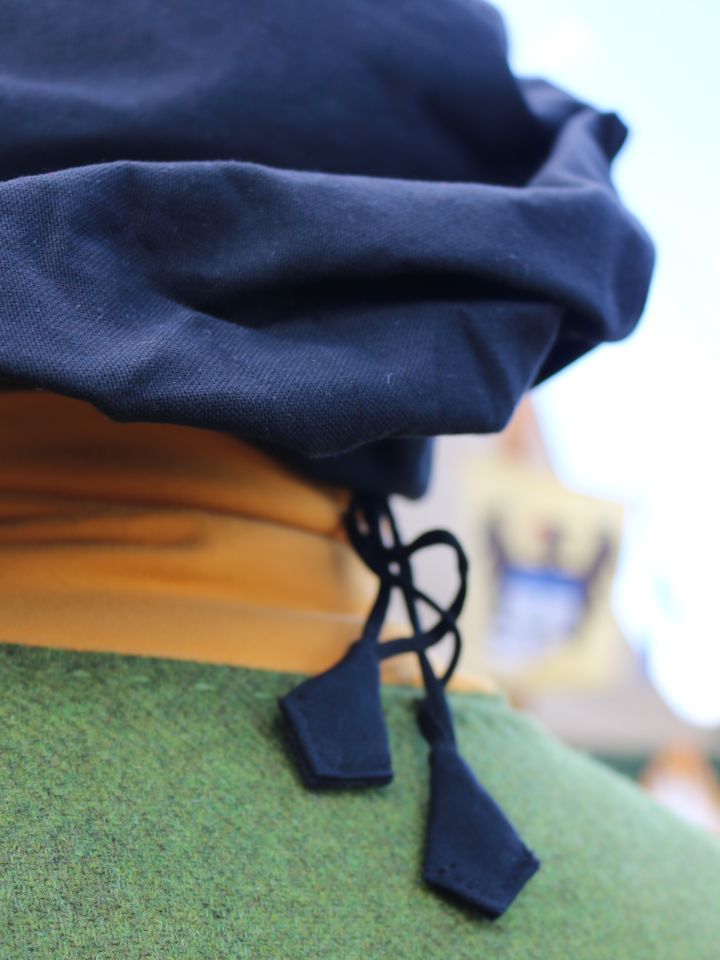 Béret en coton, noir 5