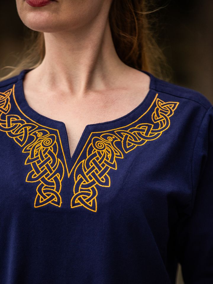 Robe viking Aslaug bleue 5