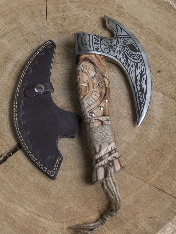 Hache à pizza viking Odin 5