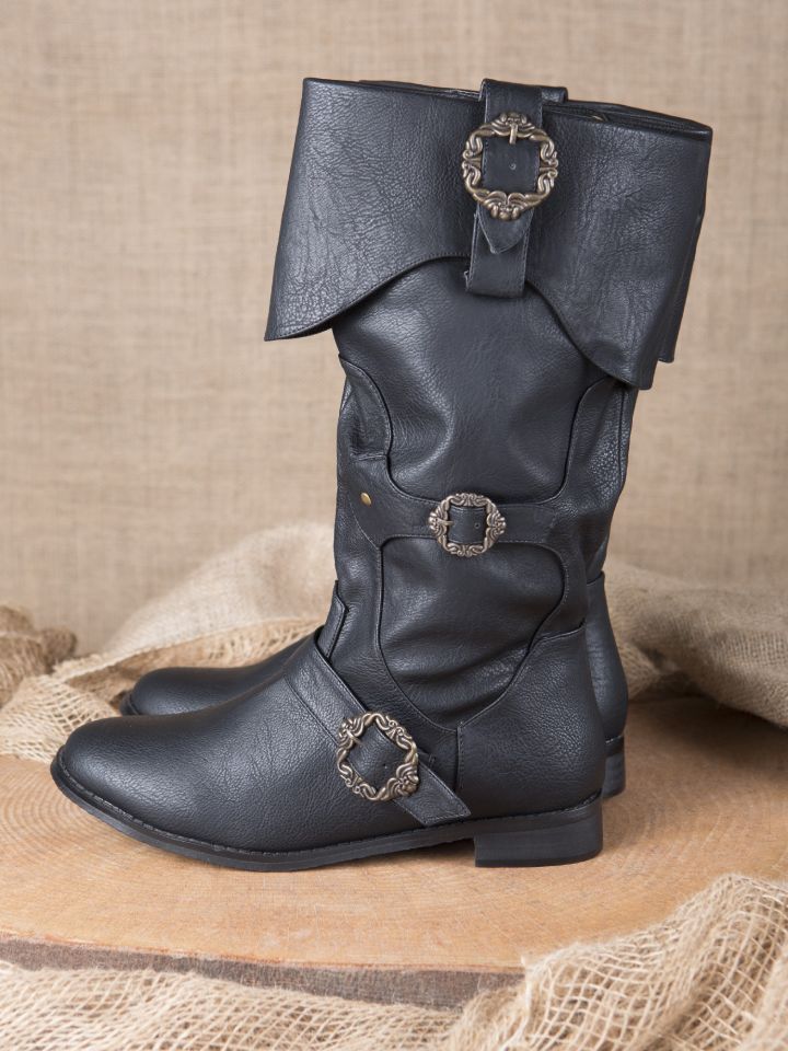 Bottes de pirates en noir 5