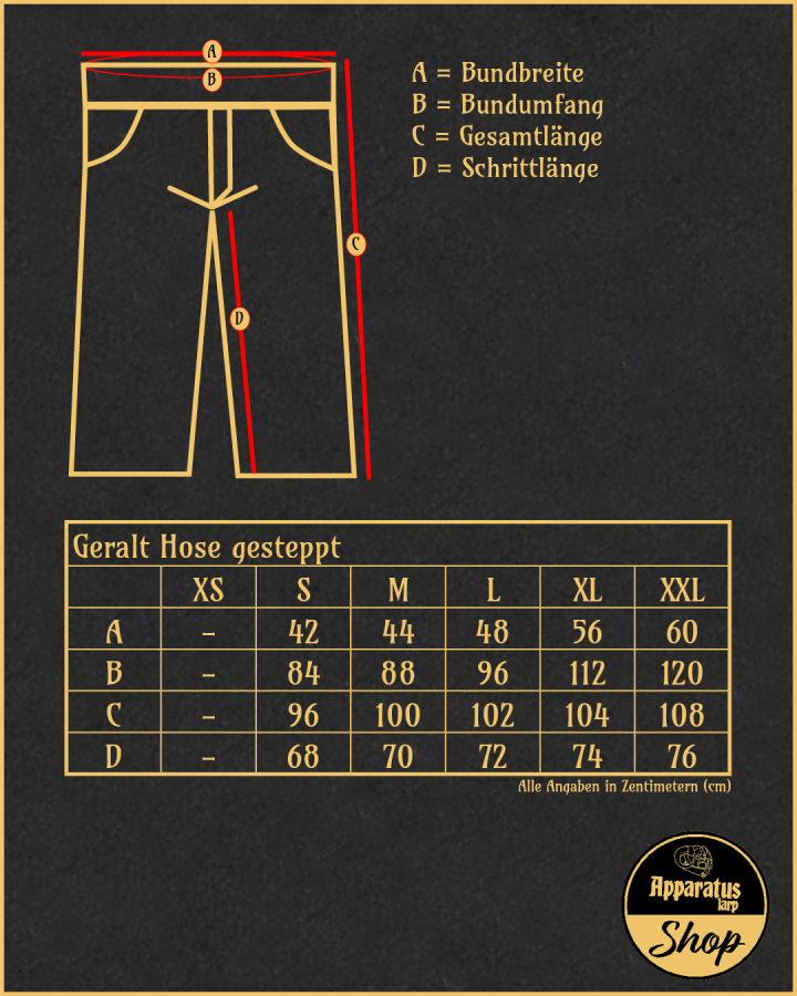 Pantalon Geralt - matelassé noir 5