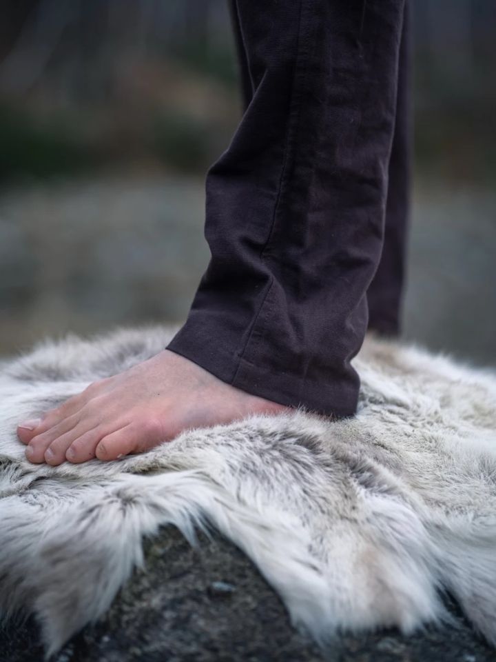 Pantalon médiéval Hermann en marron foncé 5