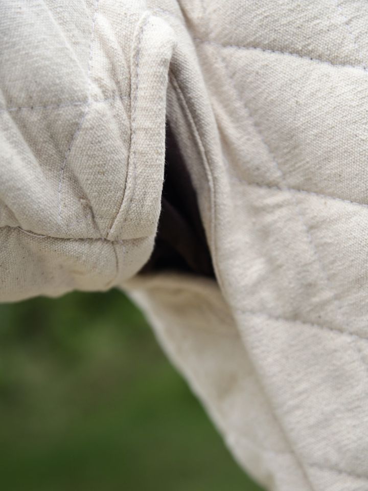 Gambison blanc à boucles XL 5