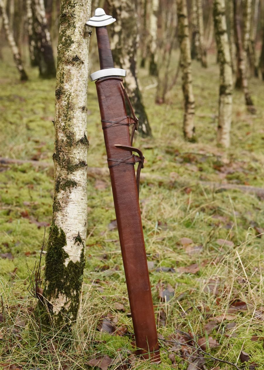 Épée Viking en Acier Damas, 94 cm. ⚔️ Boutique Épées