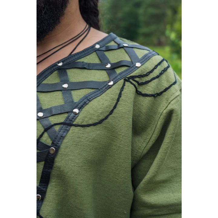 Tunique viking Erik en vert XXXL 6