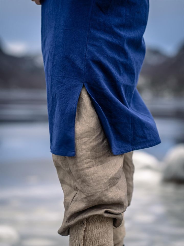 Tunique Viking Loki  manches courtes, Bleue- 4XL 6
