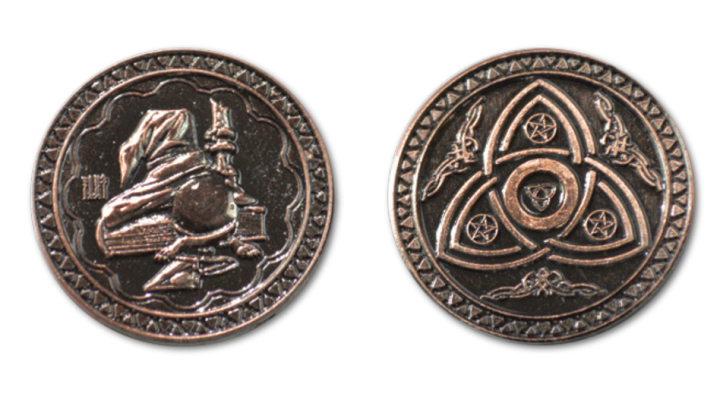 Pièces de monnaie GN Magie 6