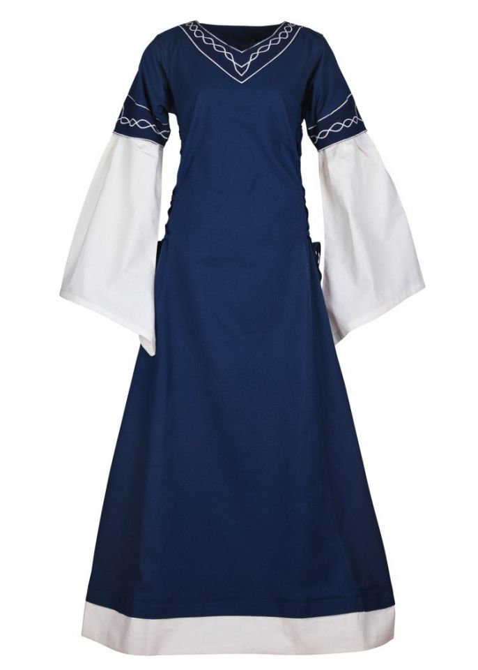 Robe Agatha bleue XL 7