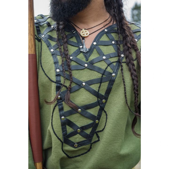 Tunique viking Erik en vert XXXL 7