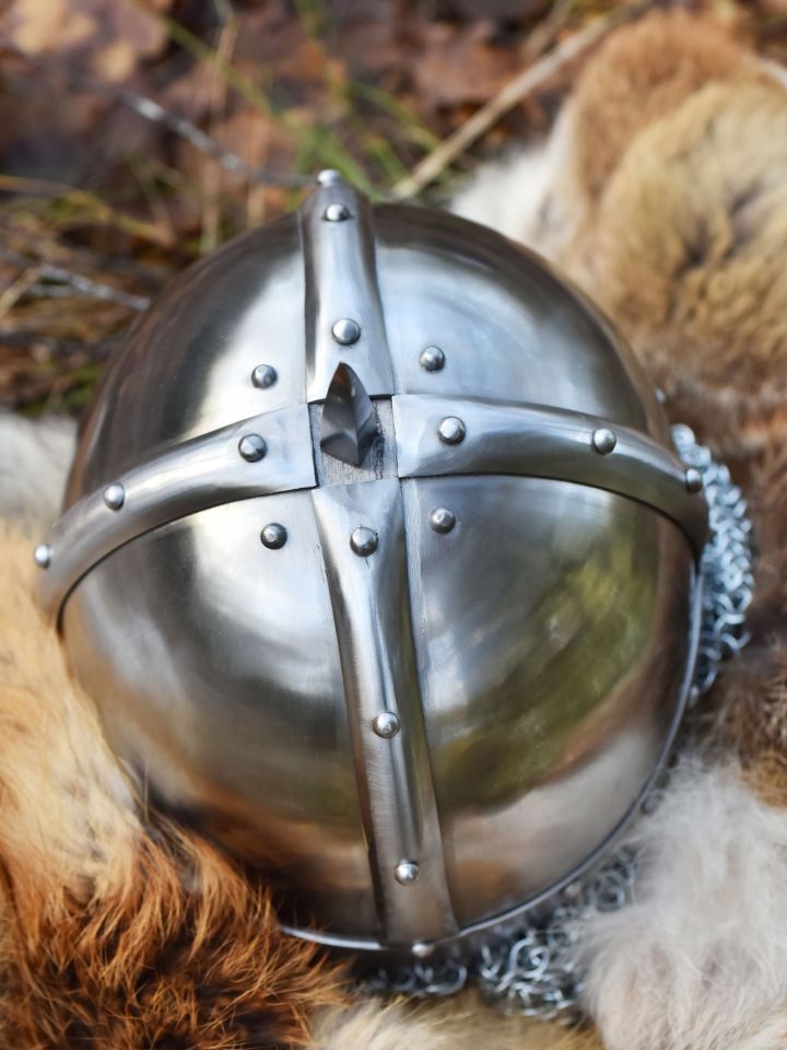 Casque Viking Gjermundbu avec extension de mailles 9