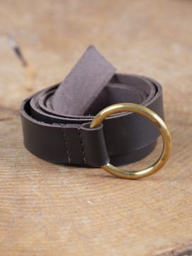 Ceinture médiévale en cuir 160 cm