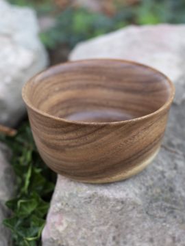 Bol de service en bois d'acacia petit