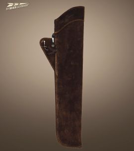 Carquois en daim marron