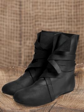 Bottines viking en cuir suédé noir 37