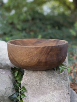 Bol de service en bois d'acacia 30 cm